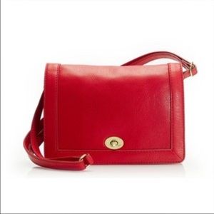 J.Crew red Tillary purse